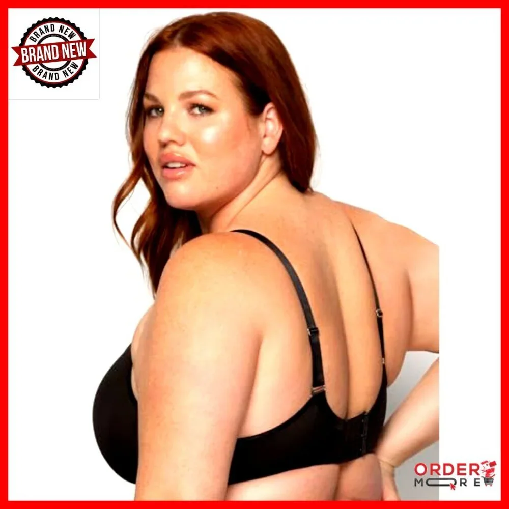 Sheer Mesh Full-Coverage Unlined Underwire Bra, Plus Size, Everyday Wear